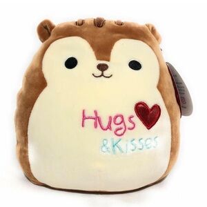 Squishmallow Nic The Squirrel 8" Hugs & Squishes 2020 Valentine Edition